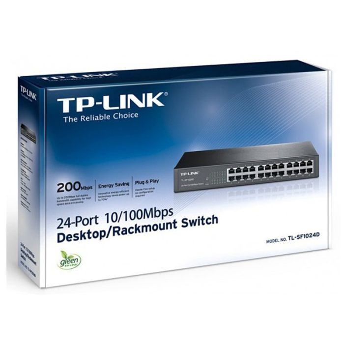 SWITCH TP LINK 24 PORTS - TL-SF1024D - 10/100MBPS